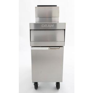 Frymaster PowerRunner High Effieciency 50lb. Gas Thermo-Tube Fryer - 1PRG50T