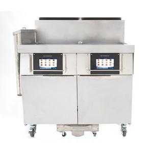 Frymaster 2FQG60T FilterQuick (2) 63lb. Gas Fryer w/ Automatic Filtration