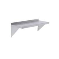 Peach Foodservice PWS-1424 24in x 14in 18 Gauge Stainless Steel Wall Shelf 