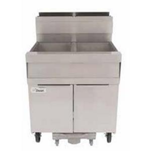 Frymaster SCFD360G Decathlon Performance (3) 75lb Vat Gas Tube Fryer Battery 