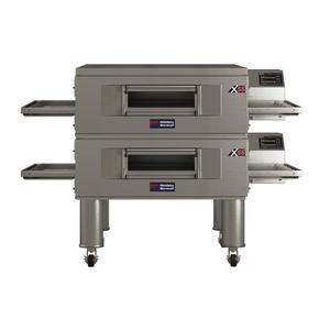 Middleby-Marshall X55G-2 Energy Management Gas Double Deck Conveyor Oven - 280k BTU