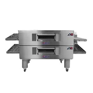 Middleby-Marshall X70G-3 Energy Management Gas Triple Deck Conveyor Oven - 160k BTU