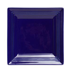 Tuxton China Inc Concentrix 8-1/2in Cobalt Ceramic Square Plate - 1dz - CCH-0845 