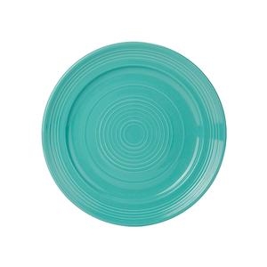 Tuxton China Inc Concentrix 10-1/2in Island Blue Ceramic Round Plate - 1dz - CIA-104 
