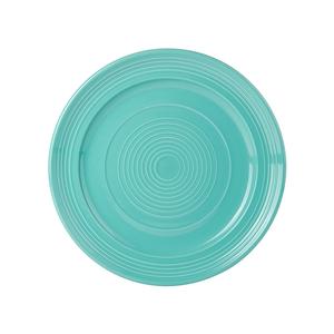 Tuxton China Inc Concentrix 12in Island Blue Ceramic Round Plate - 6 per Case - CIA-120 