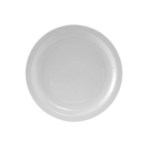 Tuxton China Inc Colorado 6.5in Porcelain White Narrow Rim Round Plate - 3dz - CLA-064 