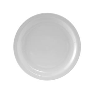 Tuxton China Inc Colorado 7.5in Porcelain White Narrow Rim Round Plate - 3dz - CLA-074 