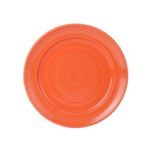 Tuxton China Inc Concentrix 10-1/2in Papaya Ceramic Round Plate - 1dz - CPA-104 