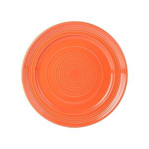 Tuxton China Inc Concentrix 12in Papaya Ceramic Round Plate - 6 per Case - CPA-120 