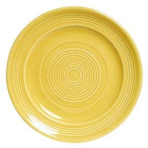 Tuxton China Inc Concentrix 10-1/2in Saffron Ceramic Round Plate - 1dz - CSA-104 