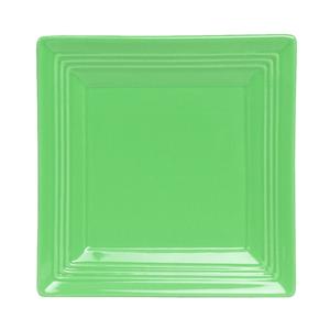 Tuxton China Inc Concentrix 8-1/2in Cilantro Ceramic Square Plate - 1dz - CTH-0845 