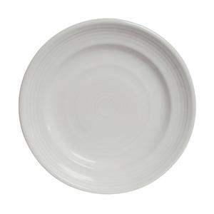 Tuxton China Inc Concentrix 9" White Ceramic Round Plate - 2 Doz - CWA-090