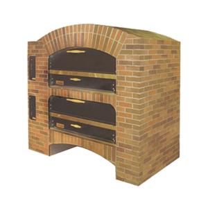Marsal 86" Gas Brick Lined Single Deck Pizza Oven - 130k BTU - MB-866