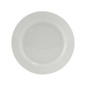 Tuxton China Inc Pacifica 7-1/4in Porcelain White Round Plate - 3dz - FPA-072 