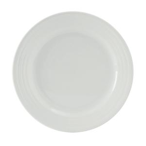 Tuxton China Inc Pacifica 9in Porcelain White Round Plate - 2dz - FPA-090 