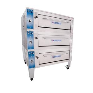 Bakers Pride Super Deck 55" Electric Triple Deck Pizza Oven - EP-3-8-3836