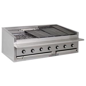 Bakers Pride 60" Low Profile Countertop Radiant Gas Charbroiler - L-60RS-R