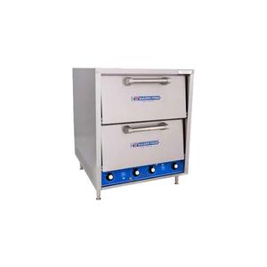 Bakers Pride HearthBake 26" Electric Countertop Double Deck Pizza Oven - P48-BL