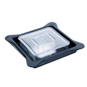 Blendtec Square Black Vented Gripper Soft Blender Jar Lid - 10 Each - 40-303-SRV