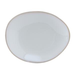Tuxton China Inc Artisan 8-3/8in x 6-7/8in Agave Ceramic Ellipse Plate - 1dz - GAA-650 
