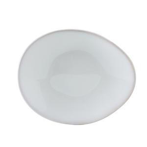Tuxton China Inc Artisan 10in x 8-1/4in Agave Ceramic Ellipse Plate - 1dz - GAA-651 