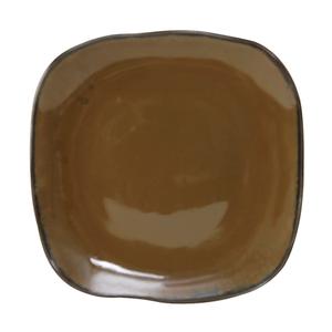 Tuxton China Inc Artisan 9" Mojave Ceramic Square Plate - 1 Doz - GAJ-501