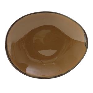 Tuxton China Inc Artisan 10in x 8-1/4in Mojave Ceramic Ellipse Plate - 1dz - GAJ-651 