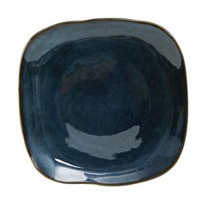 Tuxton China Inc Artisan 9" Night Sky Ceramic Square Plate - 1 Doz - GAN-501