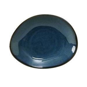 Tuxton China Inc Artisan 8-3/8in x 6-7/8in Night Sky Ellipse Plate - 1dz - GAN-650 