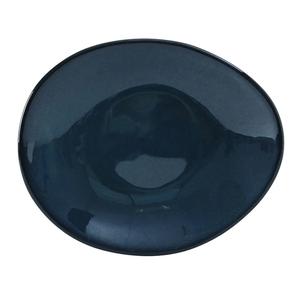 Tuxton China Inc Artisan 10in x 8-1/4in Night Sky Ceramic Ellipse Plate - 1dz - GAN-651 