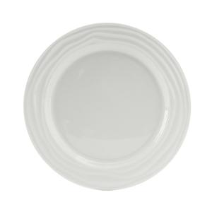 Tuxton China Inc Sandbar 9in Porcelain White Round Plate - 2dz - GDP-005 