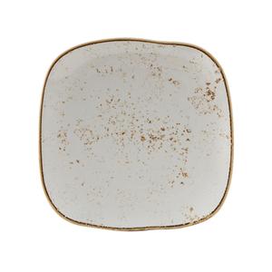 Tuxton China Inc Artisan Geode 7-1/4in Agave Porcelain Square Plate - 1dz - GGA-500 