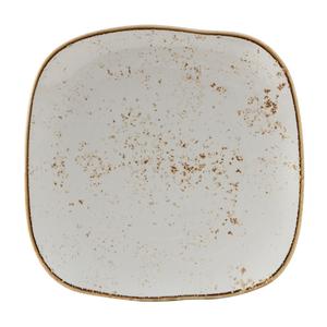 Tuxton China Inc Artisan Geode 11" Agave Porcelain Square Plate - 1 Doz - GGA-502