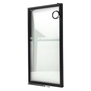 True OEM Freezer Replacement Left Hand Black Frame Glass Door - 950764