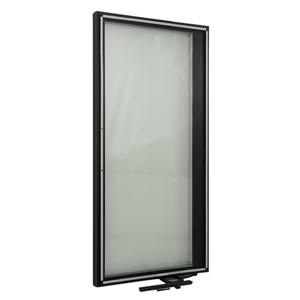 True OEM Merchandiser Black Frame GDM Glass Door Assembly - 934092