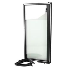 True OEM Merchandiser Left Hand GDM Glass Door Assembly w/ Gasket - 934091