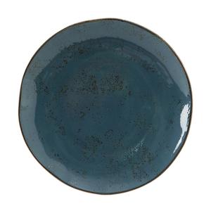 Tuxton China Inc Artisan Geode 9in Azure Porcelain Round Plate - 2dz - GGE-005 