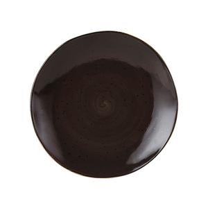 Tuxton China Inc Artisan Geode 11-5/8in Mushroom Porcelain Round Plate - 1dz - GGM-008 