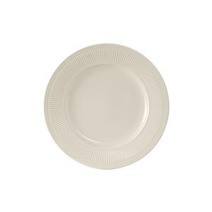 Tuxton China Inc Hampshire 6-1/2in American White/Eggshell Round Plate - 3dz - HEA-064 