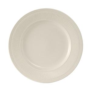 Tuxton China Inc Hampshire 9in American White/Eggshell Round Plate - 2dz - HEA-091 