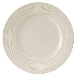Tuxton China Inc Hampshire 11in American White/Eggshell Round Plate - 1dz - HEA-110 