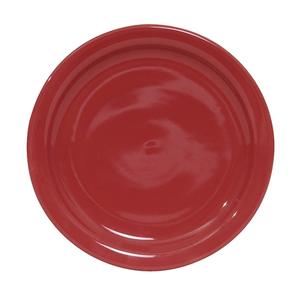 Tuxton China Inc TuxCare 9in Cayenne Ceramic Round Plate - 2dz - NQA-090 