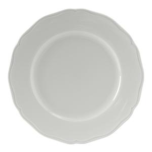 Tuxton China Inc Charleston 12-1/4in Porcelain White Round Plate - 1dz - SCA-122 