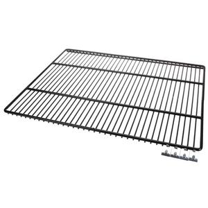 True 867665-093 OEM Back Bar Cooler Replacement 23.5" x 18" Black Wire Shelf True 867665-093 OEM Back Bar Cooler Replacement 23.5" x 18" Black Wire Shelf