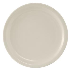 Tuxton China Inc Nevada 10-1/2in Amr White/Eggshell Ceramic Round Plate - 1dz - TNR-016 