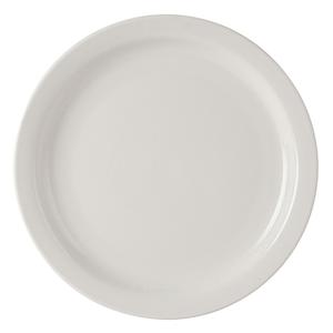 Tuxton China Inc Nevada 10-1/2in Eggshell Ceramic Round Plate - 1dz - TNR-916 