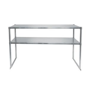 Atosa 72" x 12" x 33" Stainless Steel Double Overshelf - MROS-6RE