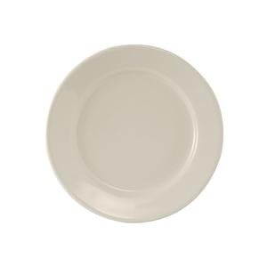 Tuxton China Inc Reno 6-5/8in Amr White/Eggshell Ceramic Round Plate - 3dz - TRE-006 