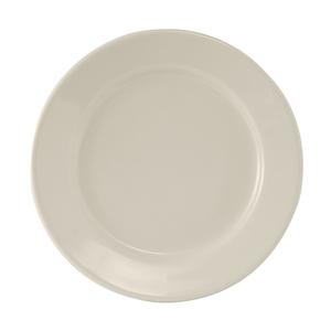 Tuxton China Inc Reno 9in Amr White/Eggshell Ceramic Round Plate - 2dz - TRE-008 