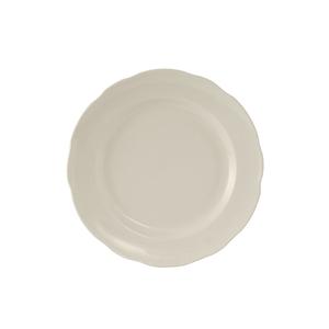 Tuxton China Inc Shell 5-1/2in Amr White/Eggshell Ceramic Round Plate - 3dz - TSC-005 